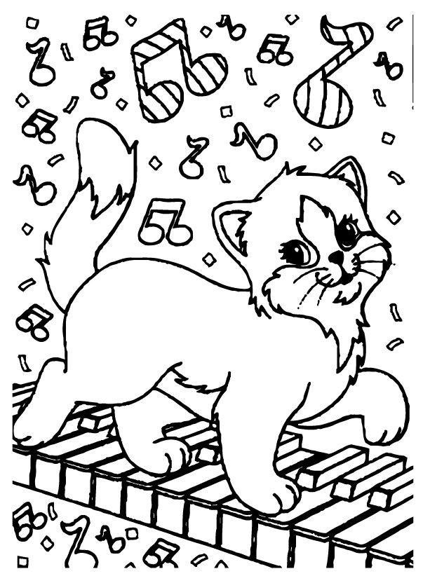Desenho de Lisa Frank para imprimir