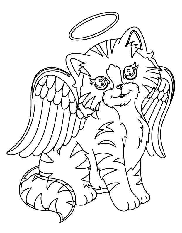Desenho de Lisa Frank para imprimir