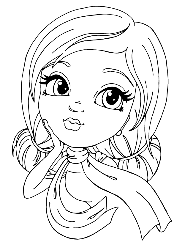 Desenho de Lisa Frank para imprimir