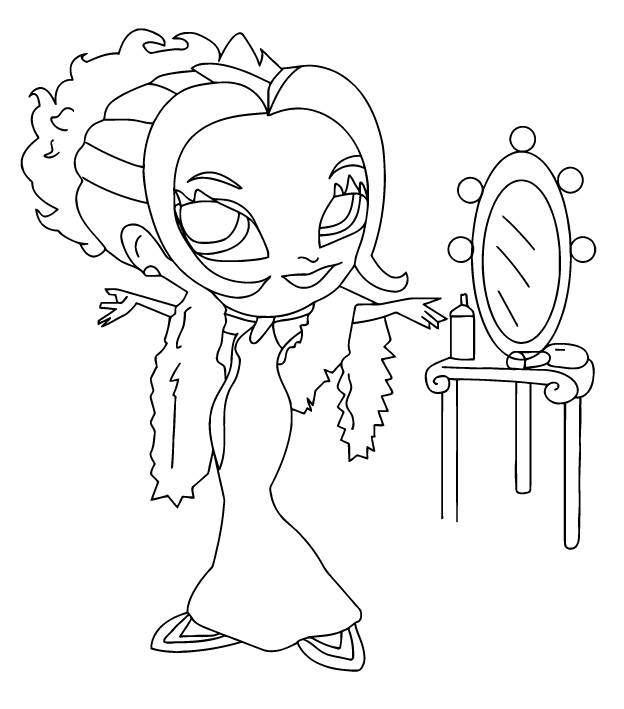 Desenho de Lisa Frank para imprimir