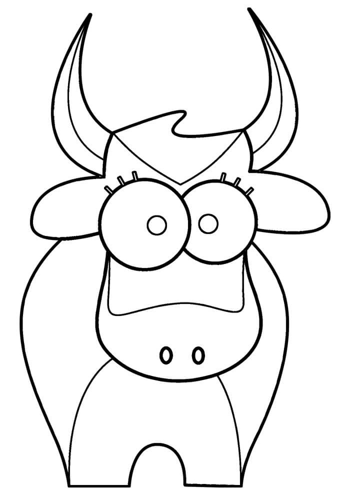 Desenho de Vacas para imprimir