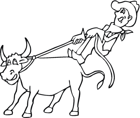 Desenho de Vacas para imprimir