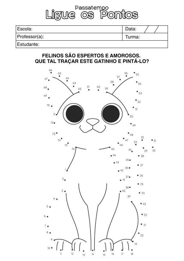 Desenho de Alfabetização para imprimir