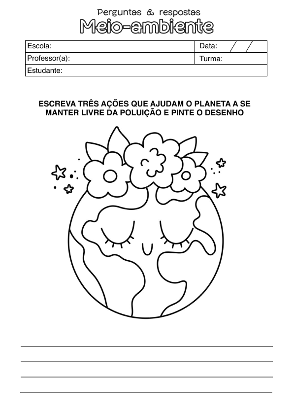 Desenho de Alfabetização para imprimir