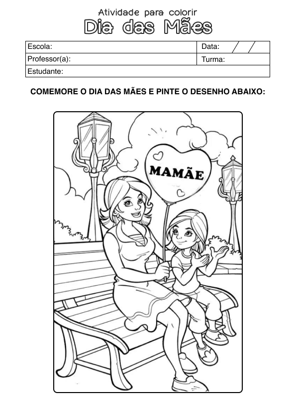 Desenho de Alfabetização para imprimir
