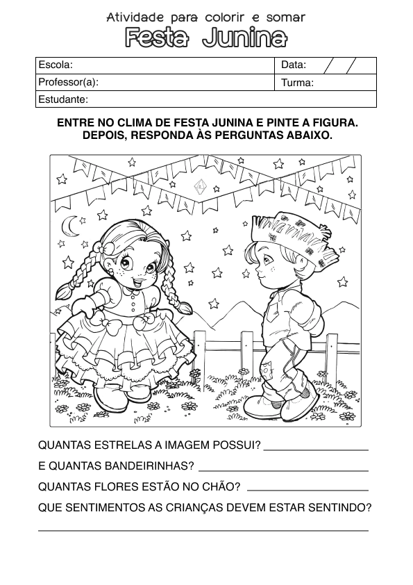 Desenho de Alfabetização para imprimir