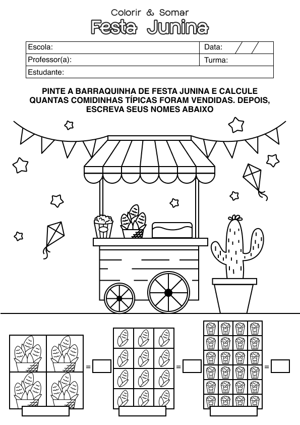 Desenho de Alfabetização para imprimir