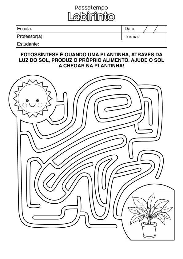 Desenho de Alfabetização para imprimir