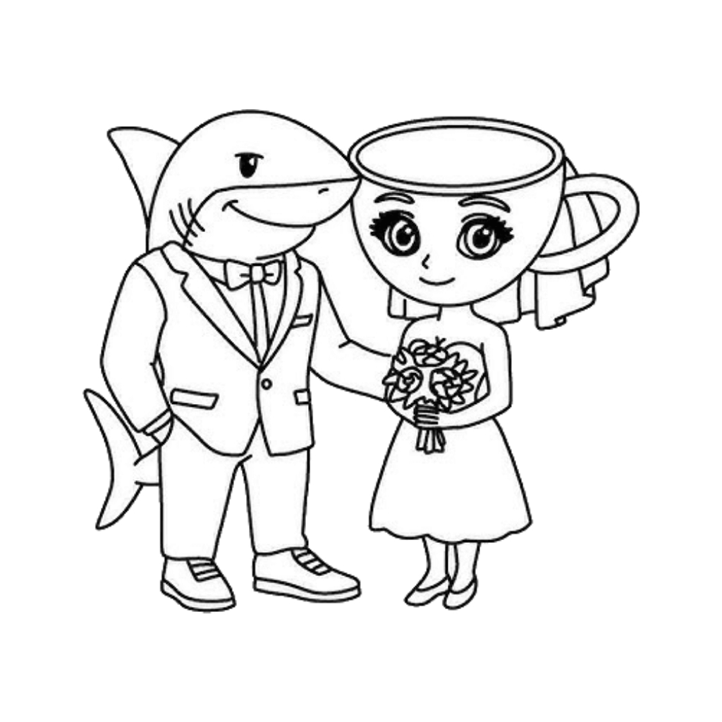 Desenhos de Ballerina Cappuccina para Imprimir e Colorir