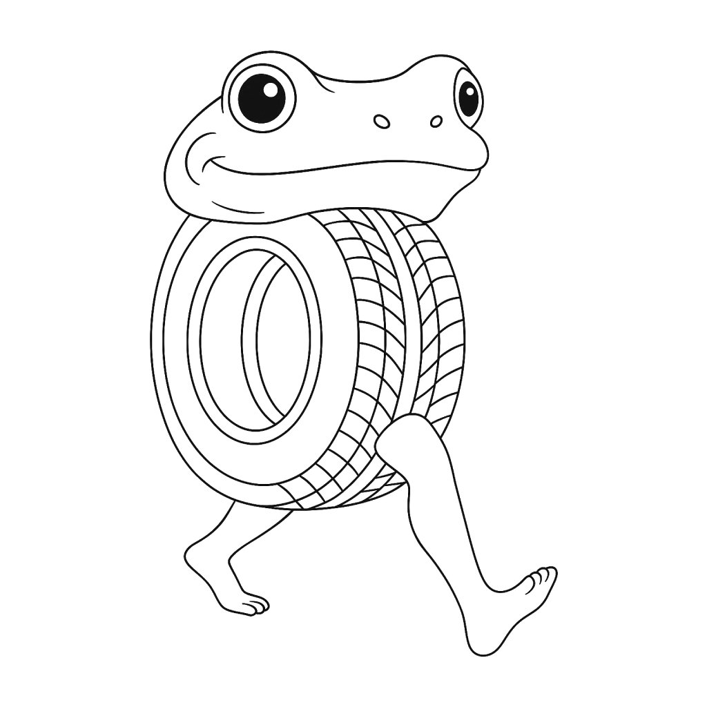 Desenho de Boneca Ambalabu para imprimir
