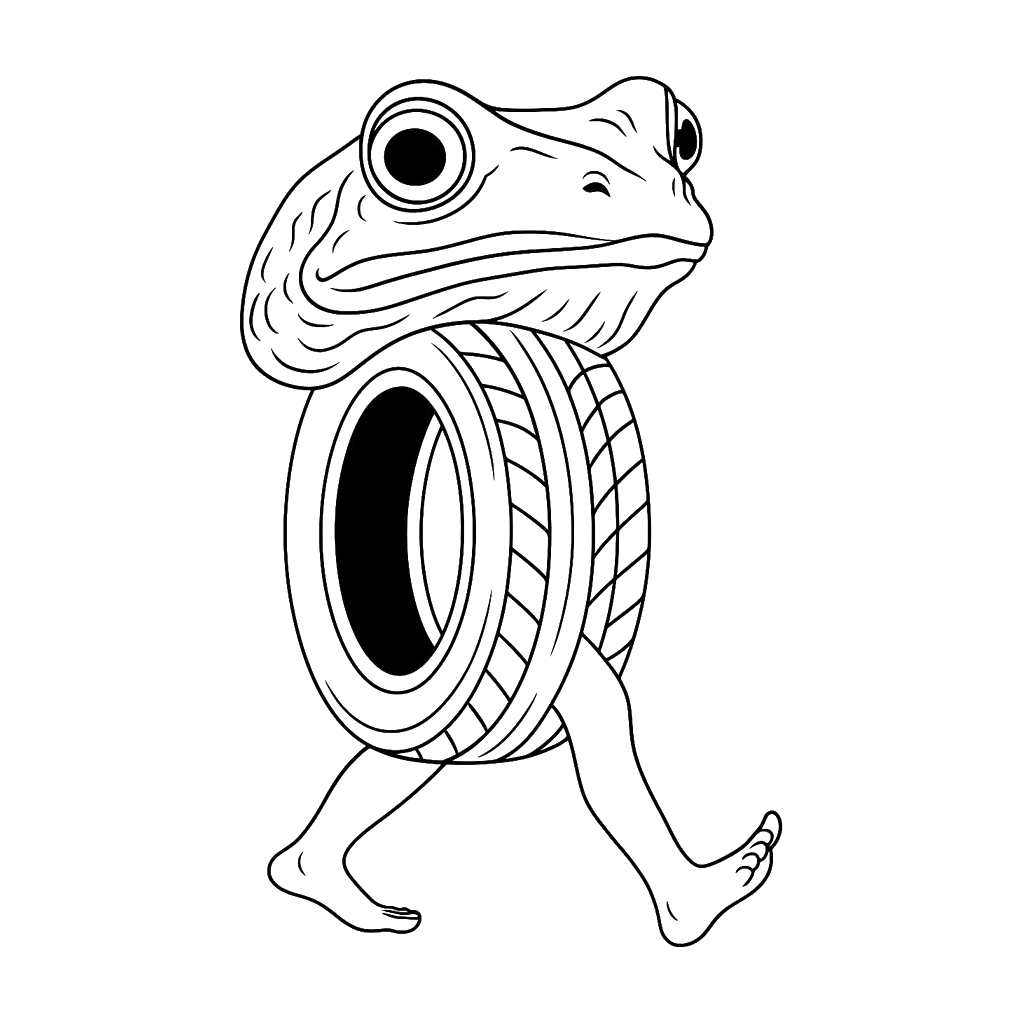 Desenho de Boneca Ambalabu para imprimir