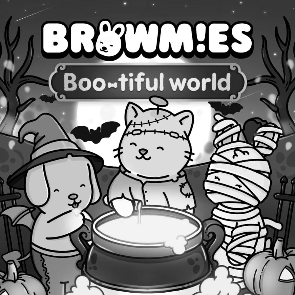 Desenho de Browmies Boo-tiful World para imprimir