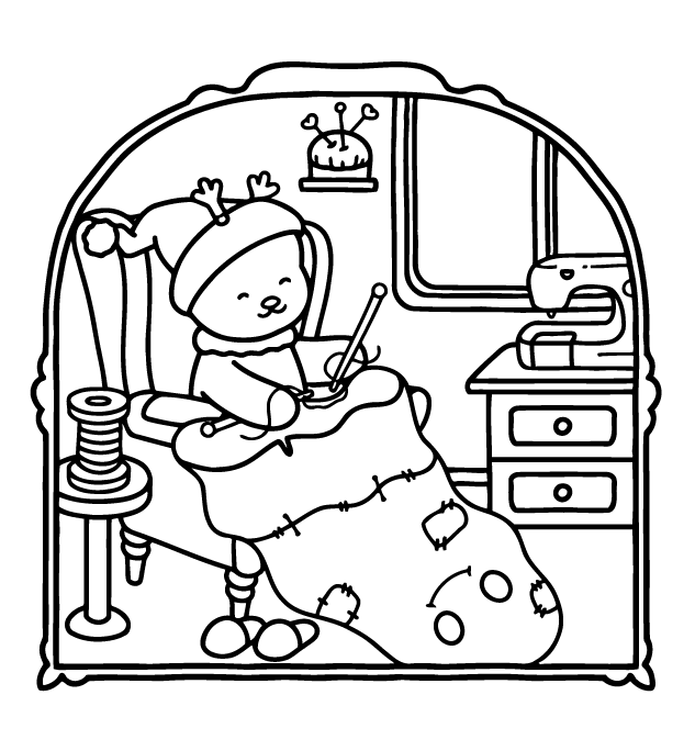 Desenho de Browmies Boo-tiful World para imprimir