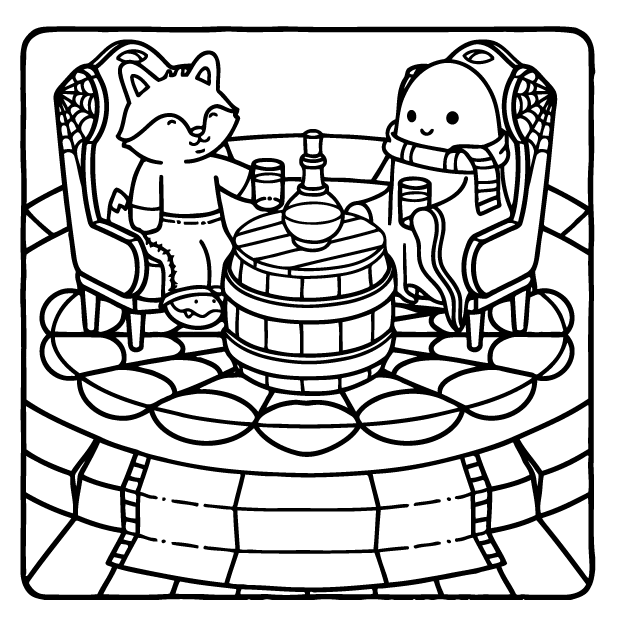Desenho de Browmies Boo-tiful World para imprimir