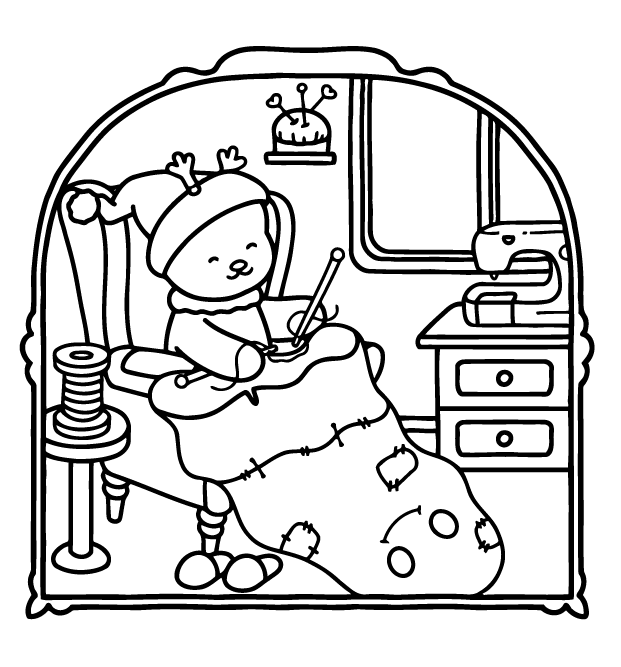 Desenho de Browmies Boo-tiful World para imprimir