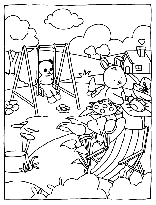 Desenho de Browmies A Journey of Calmness para imprimir
