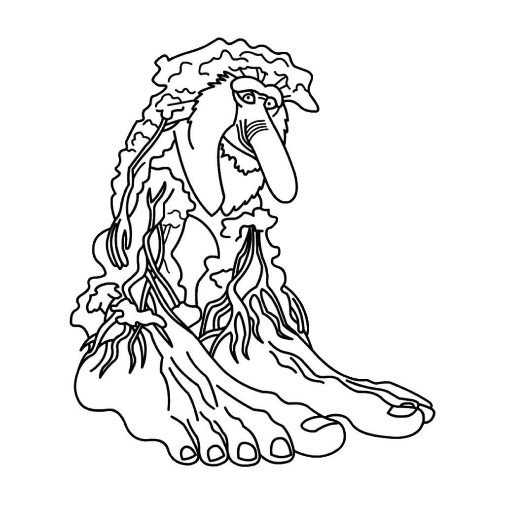 Desenho de Brr Brr Patapim para imprimir