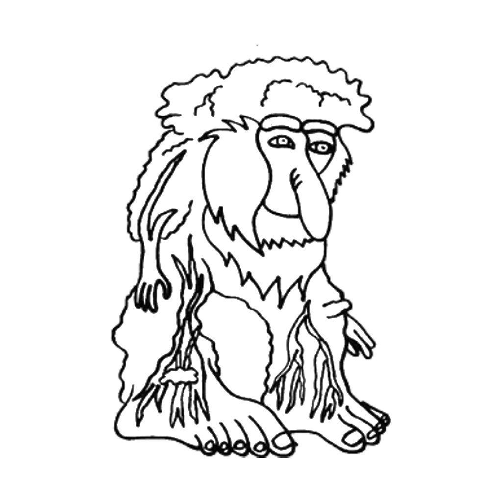 Desenho de Brr Brr Patapim para imprimir