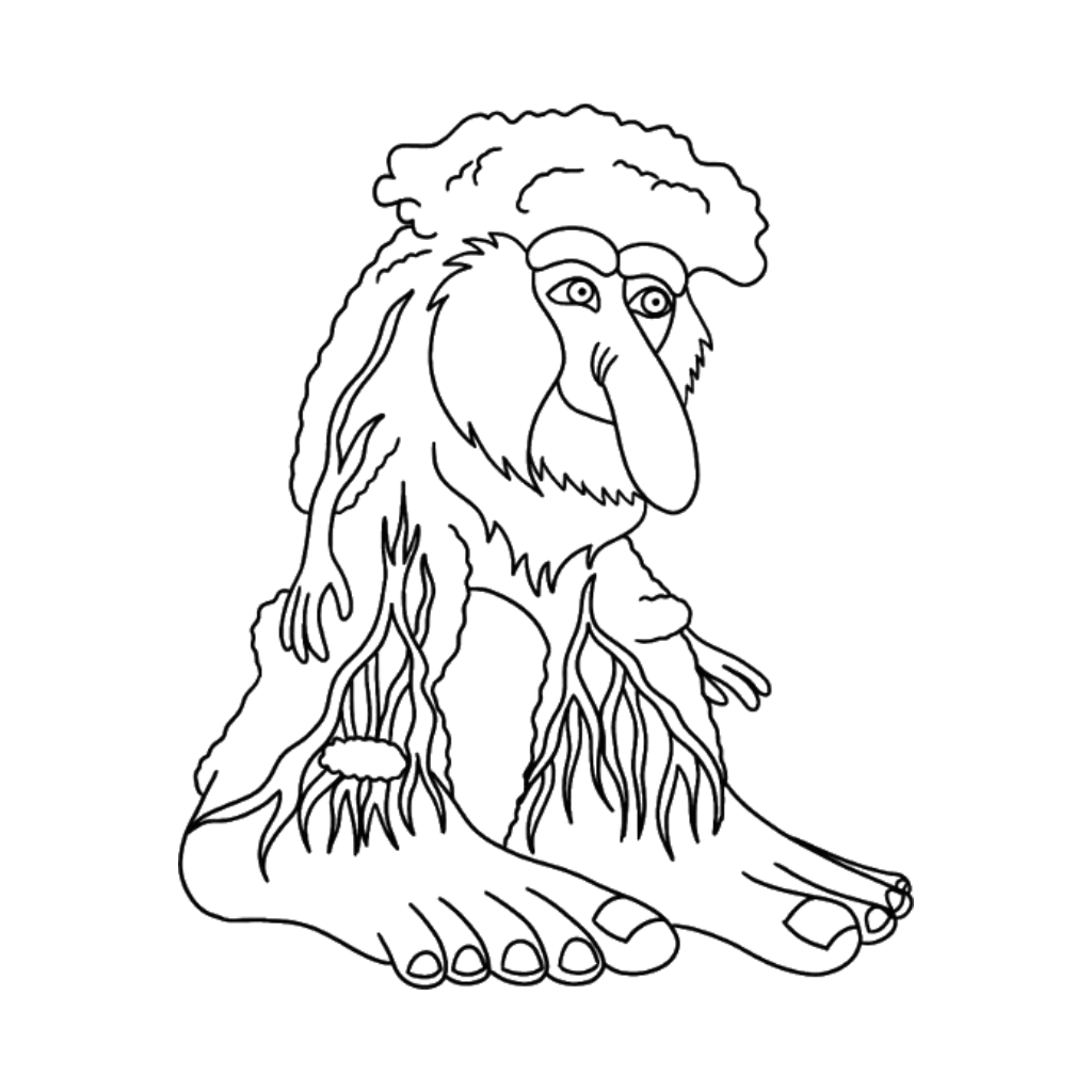 Desenho de Brr Brr Patapim para imprimir