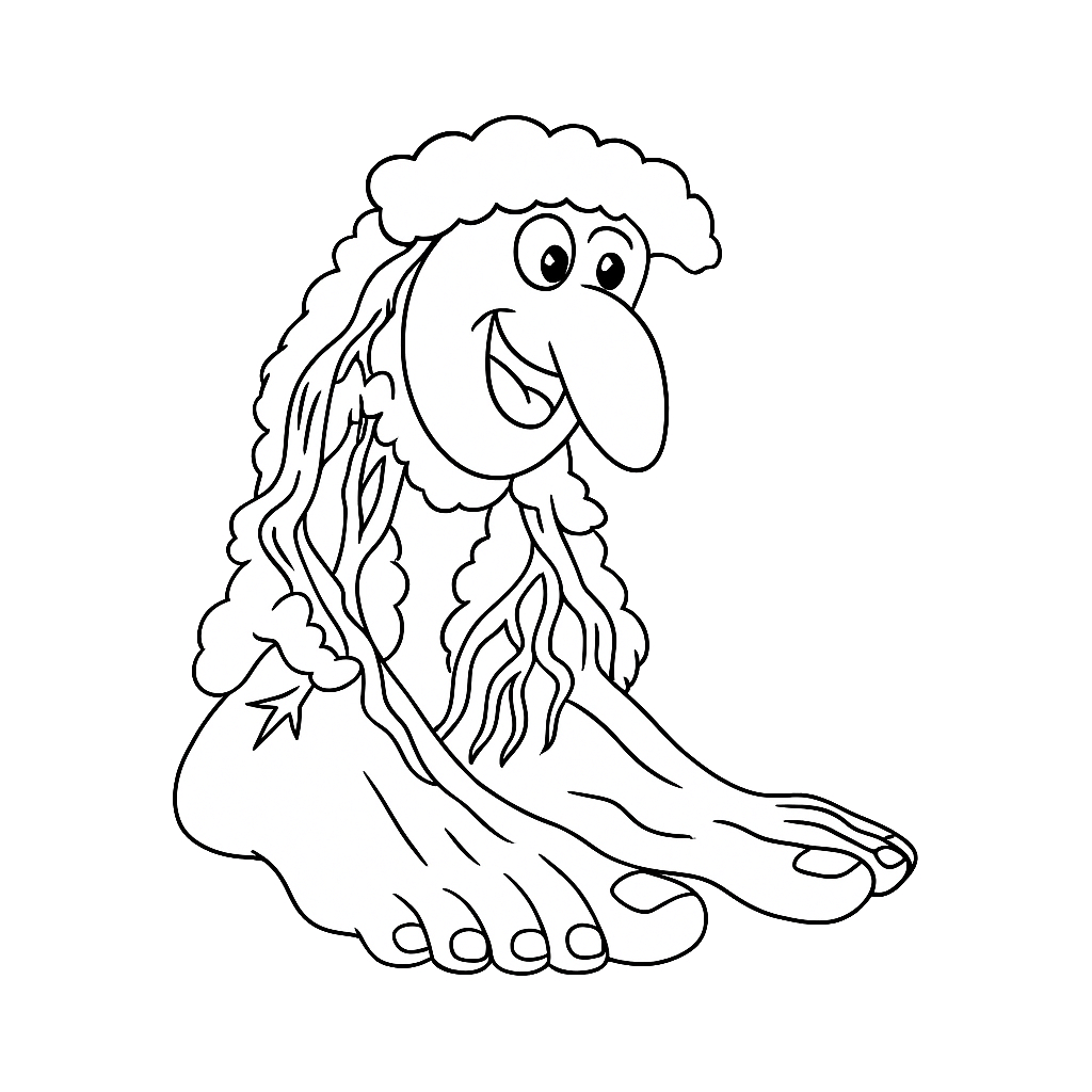 Desenho de Brr Brr Patapim para imprimir