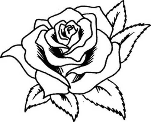 Desenho de Flores para imprimir