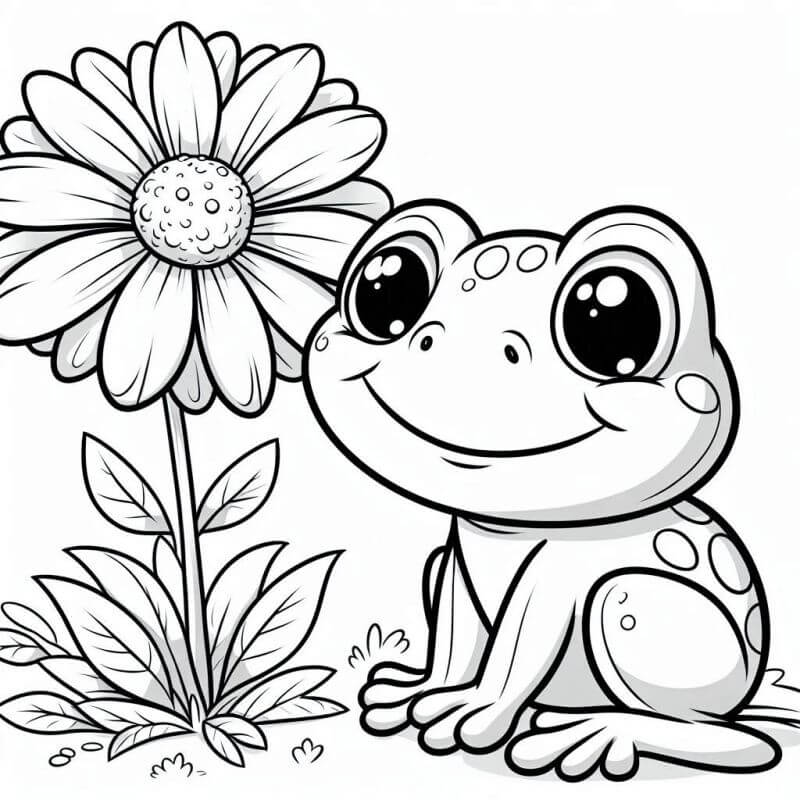 Desenho de Flores para imprimir