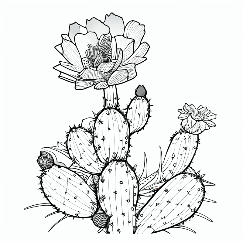 Desenho de Flores para imprimir