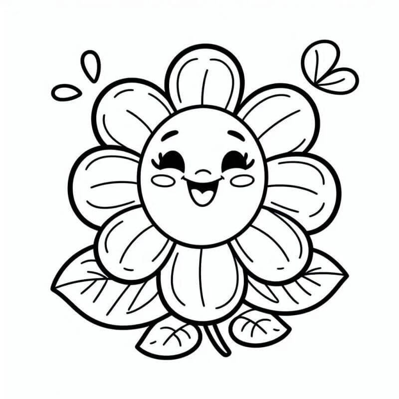 Desenho de Flores para imprimir