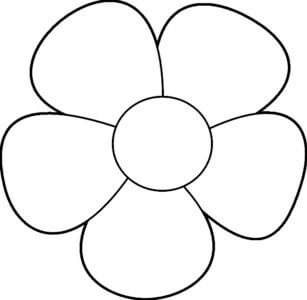 Desenho de Flores para imprimir