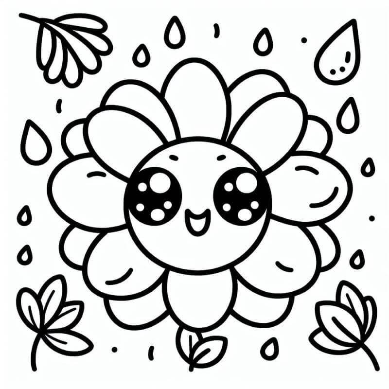 Desenho de Flores para imprimir