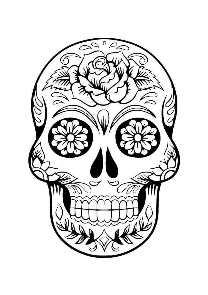 Desenho de Flores para imprimir