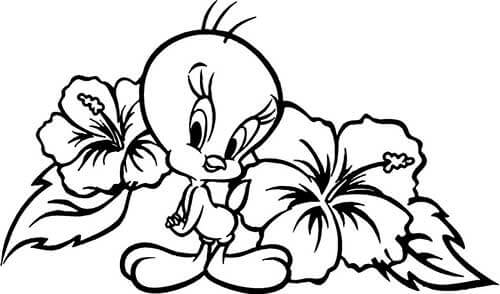 Desenho de Flores para imprimir