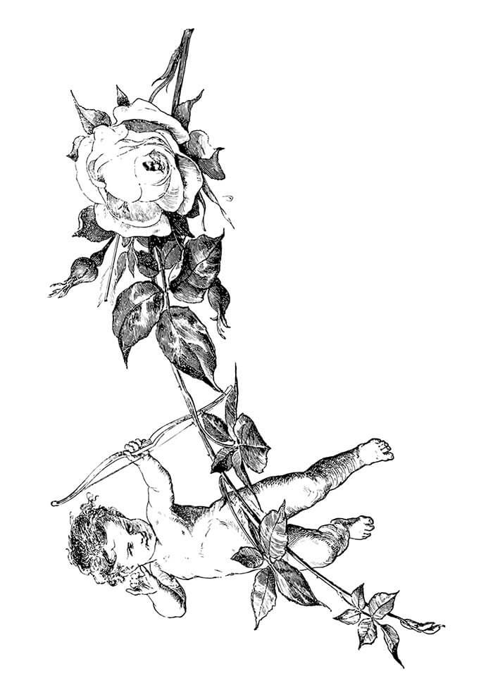 Desenho de Flores para imprimir