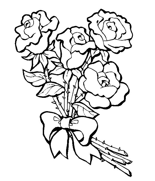 Desenho de Flores para imprimir