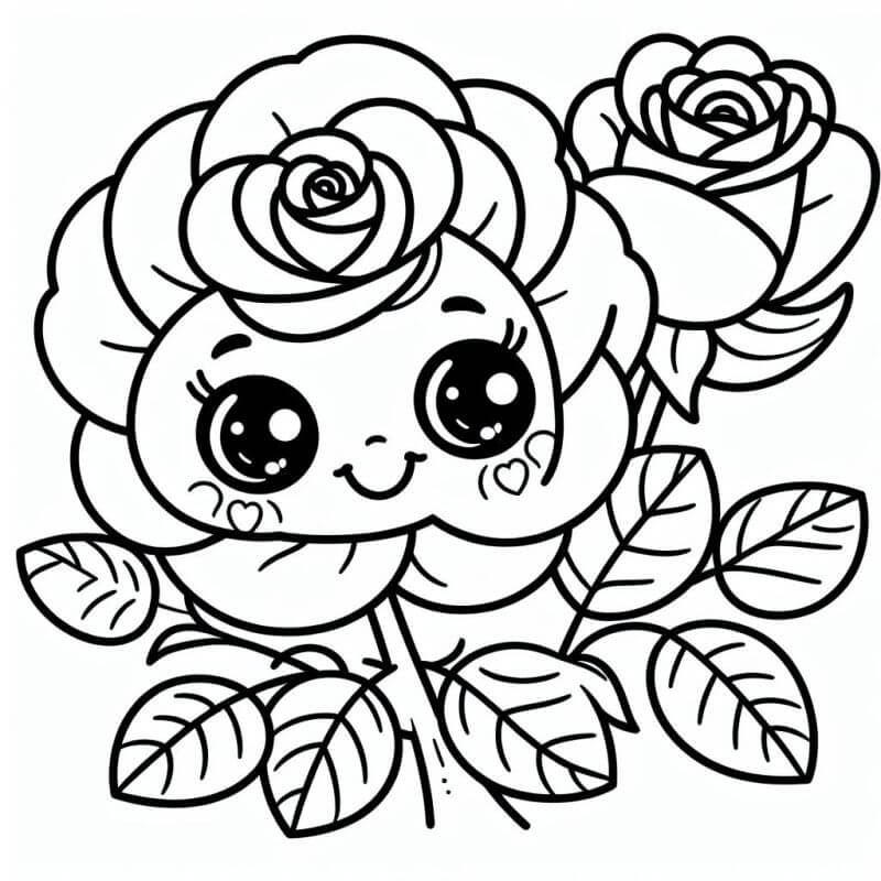 Desenho de Flores para imprimir