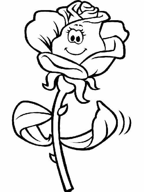 Desenho de Flores para imprimir