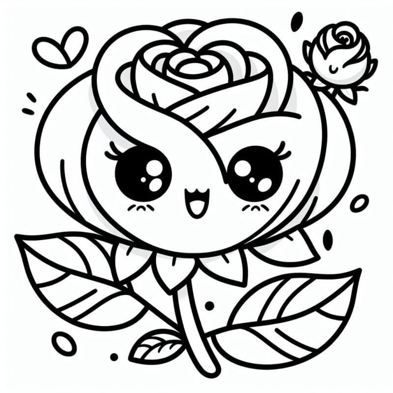 Desenho de Flores para imprimir