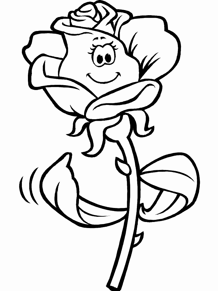 Desenho de Flores para imprimir