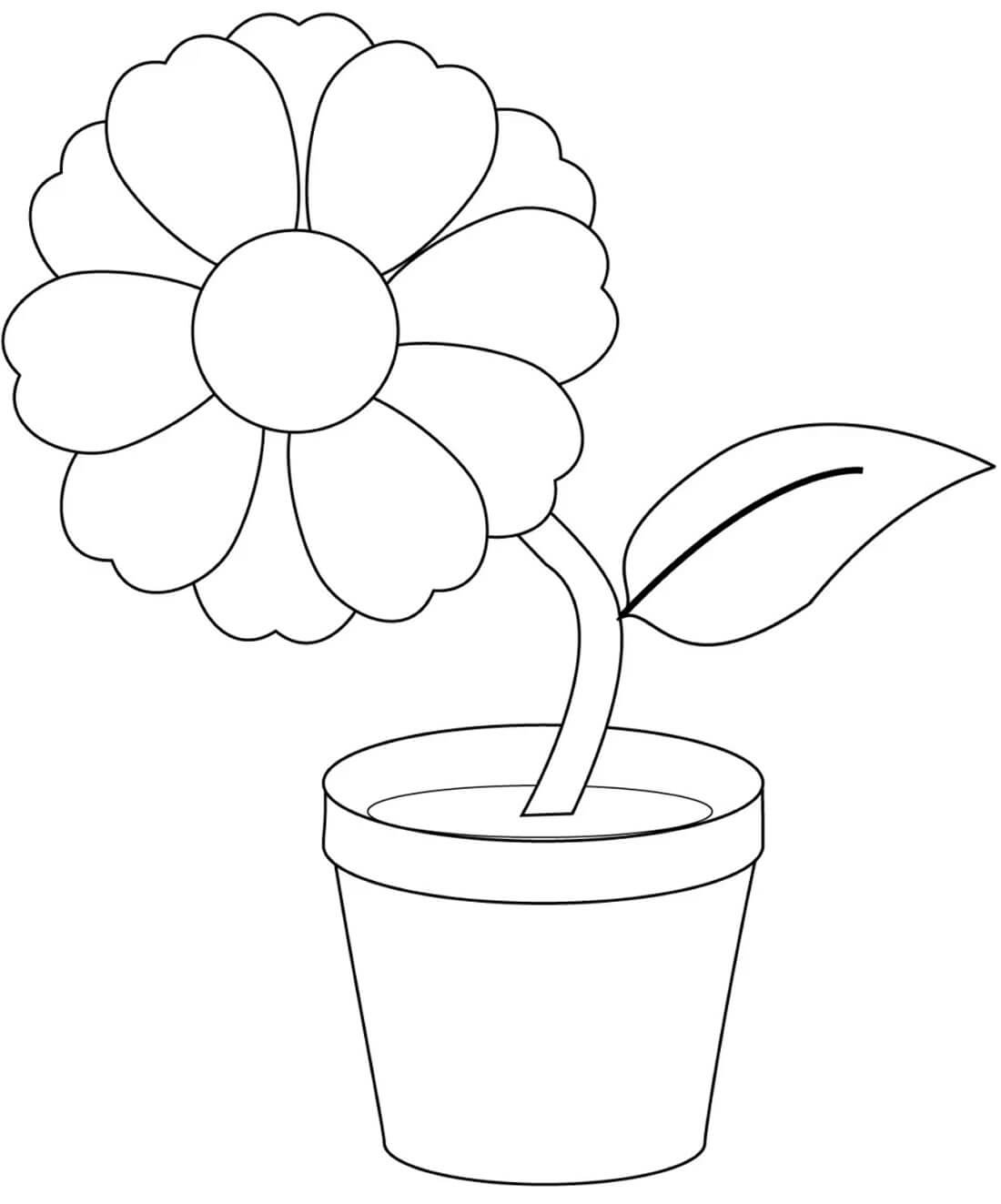 Desenho de Flores para imprimir