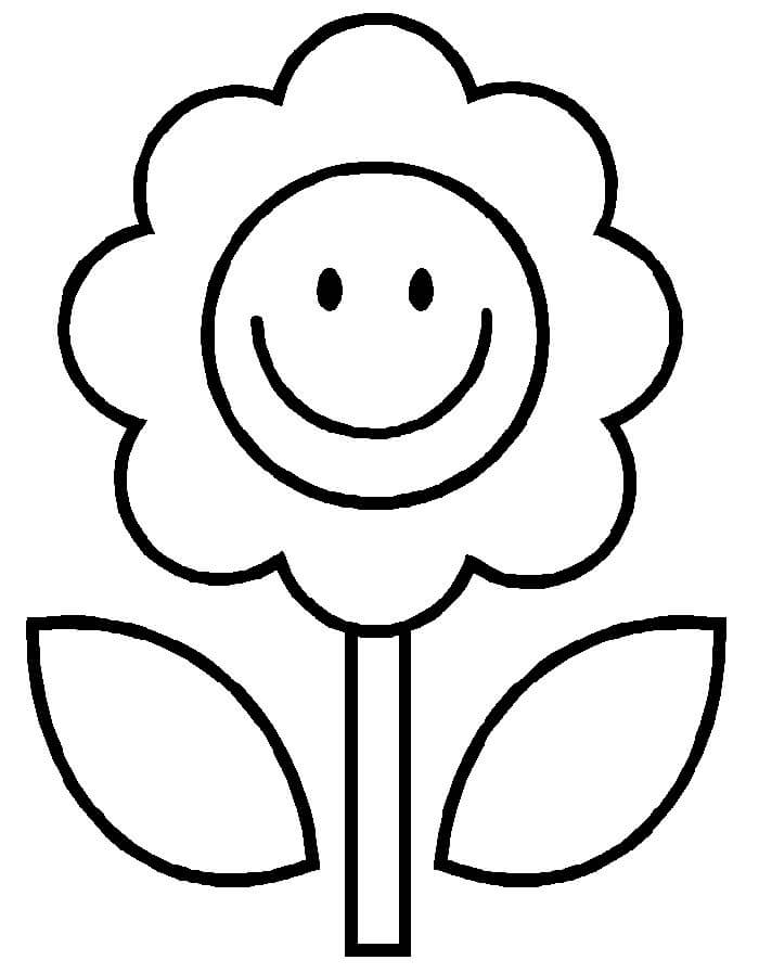 Desenho de Flores para imprimir