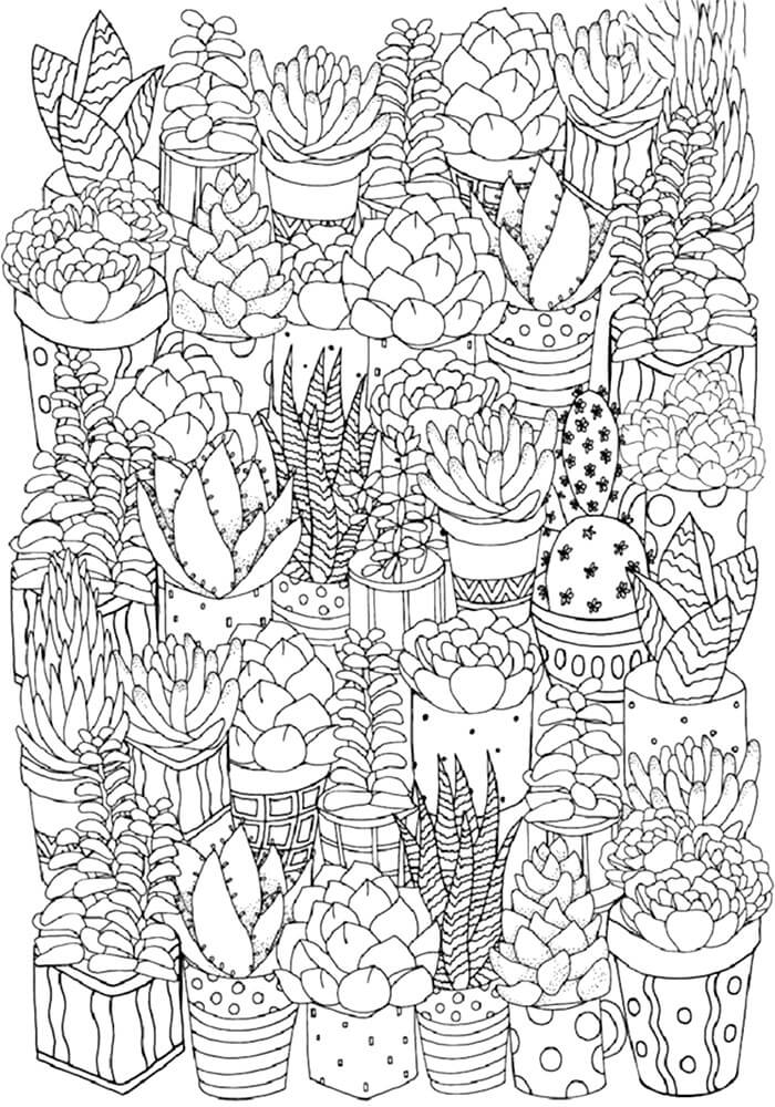 Desenho de Flores para imprimir