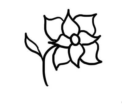 Desenho de Flores para imprimir