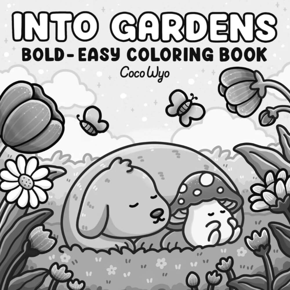 Desenho de Into Gardens para imprimir