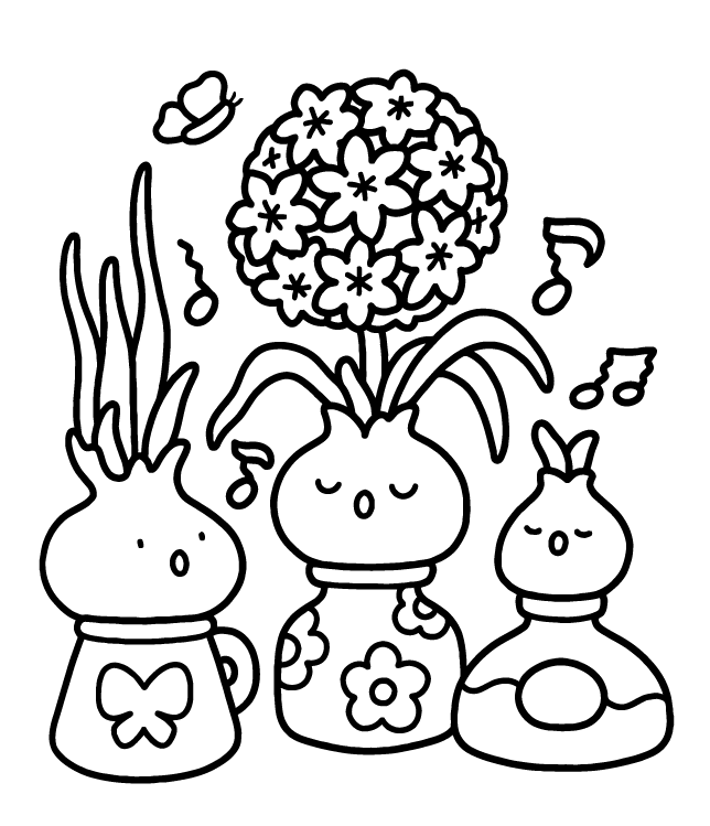 Desenho de Into Gardens para imprimir