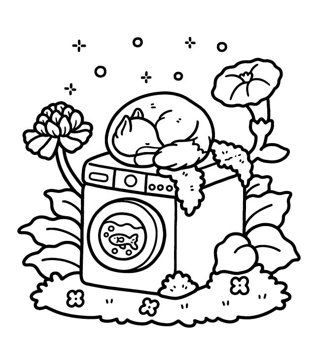 Desenho de Into Gardens para imprimir