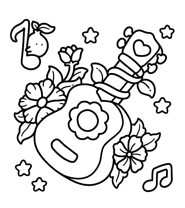 Desenho de Into Gardens para imprimir