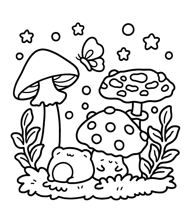 Desenho de Into Gardens para imprimir
