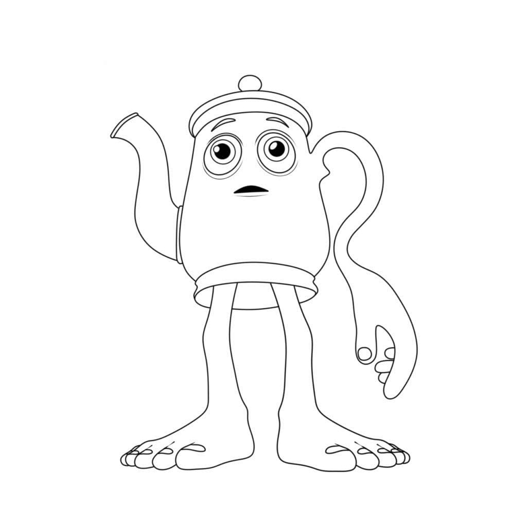 Desenho de Italian Brainrot para imprimir