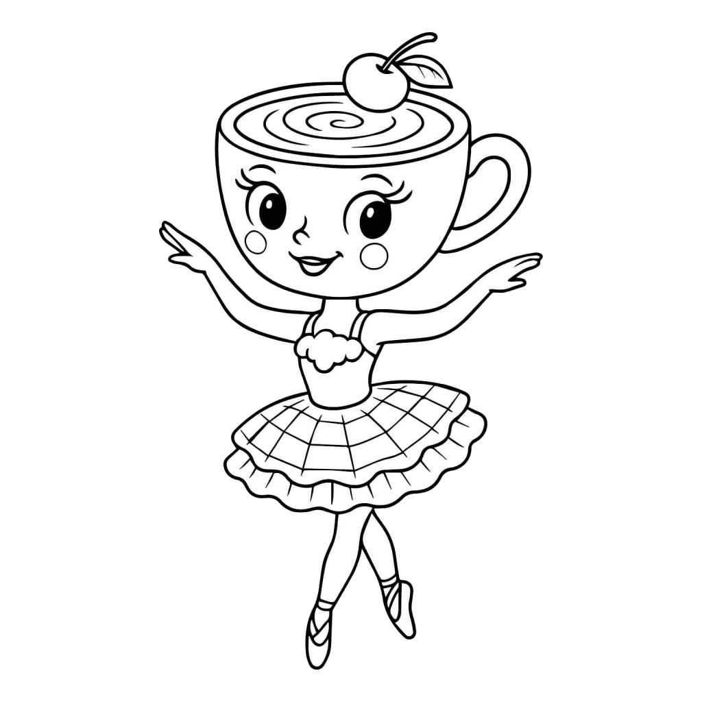 Desenho de Italian Brainrot para imprimir