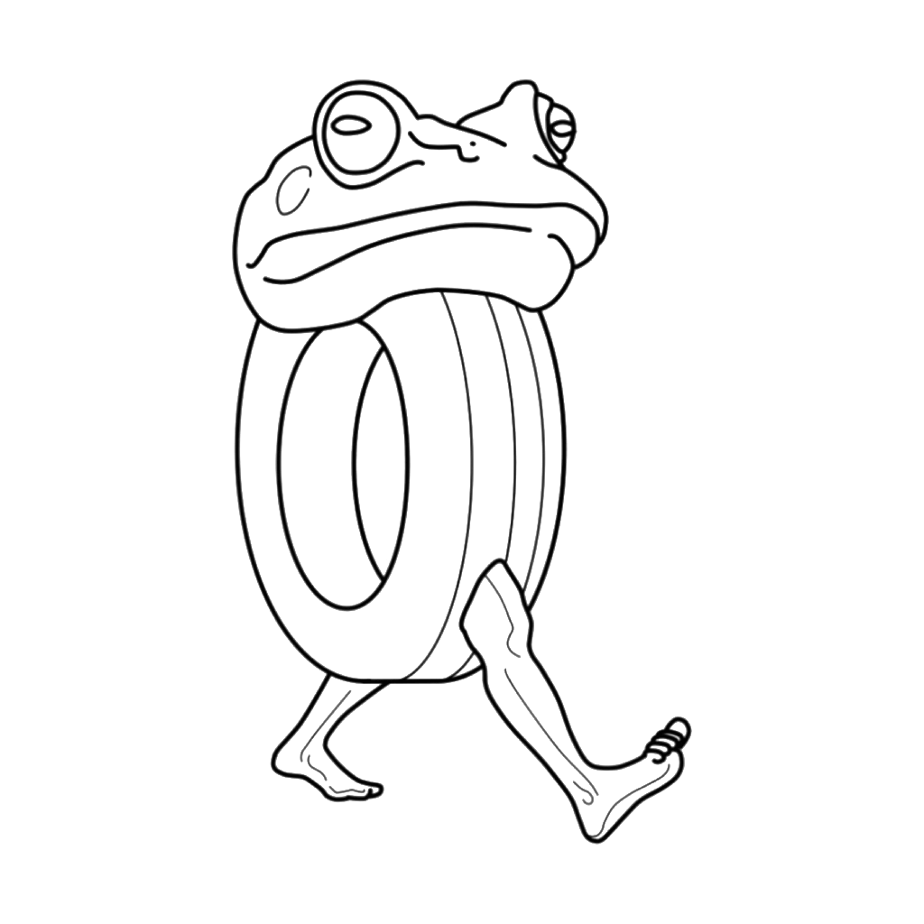 Desenho de Italian Brainrot para imprimir